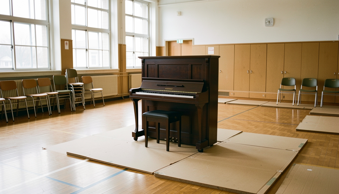 Trasloco di pianoforti per scuole di musica